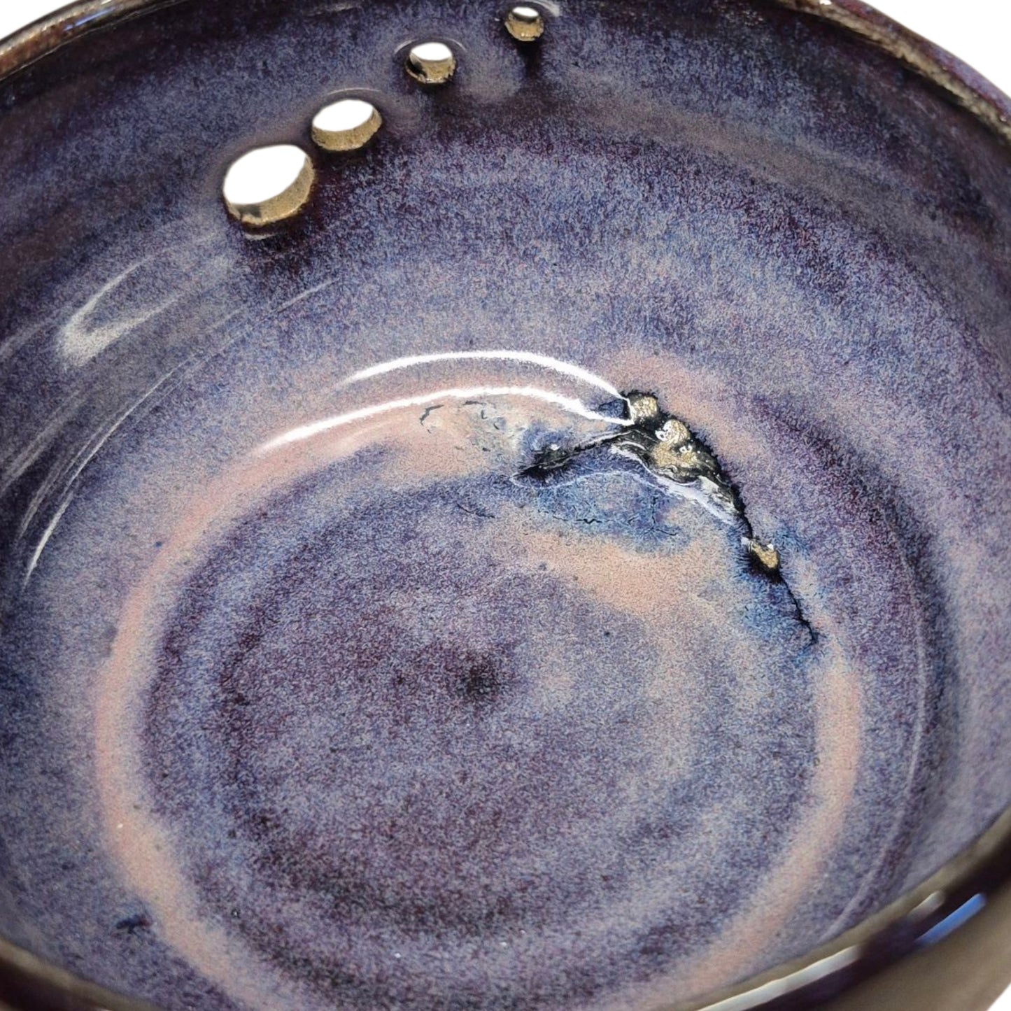 Handmade Herb Stripper and Egg Seperator Bowl