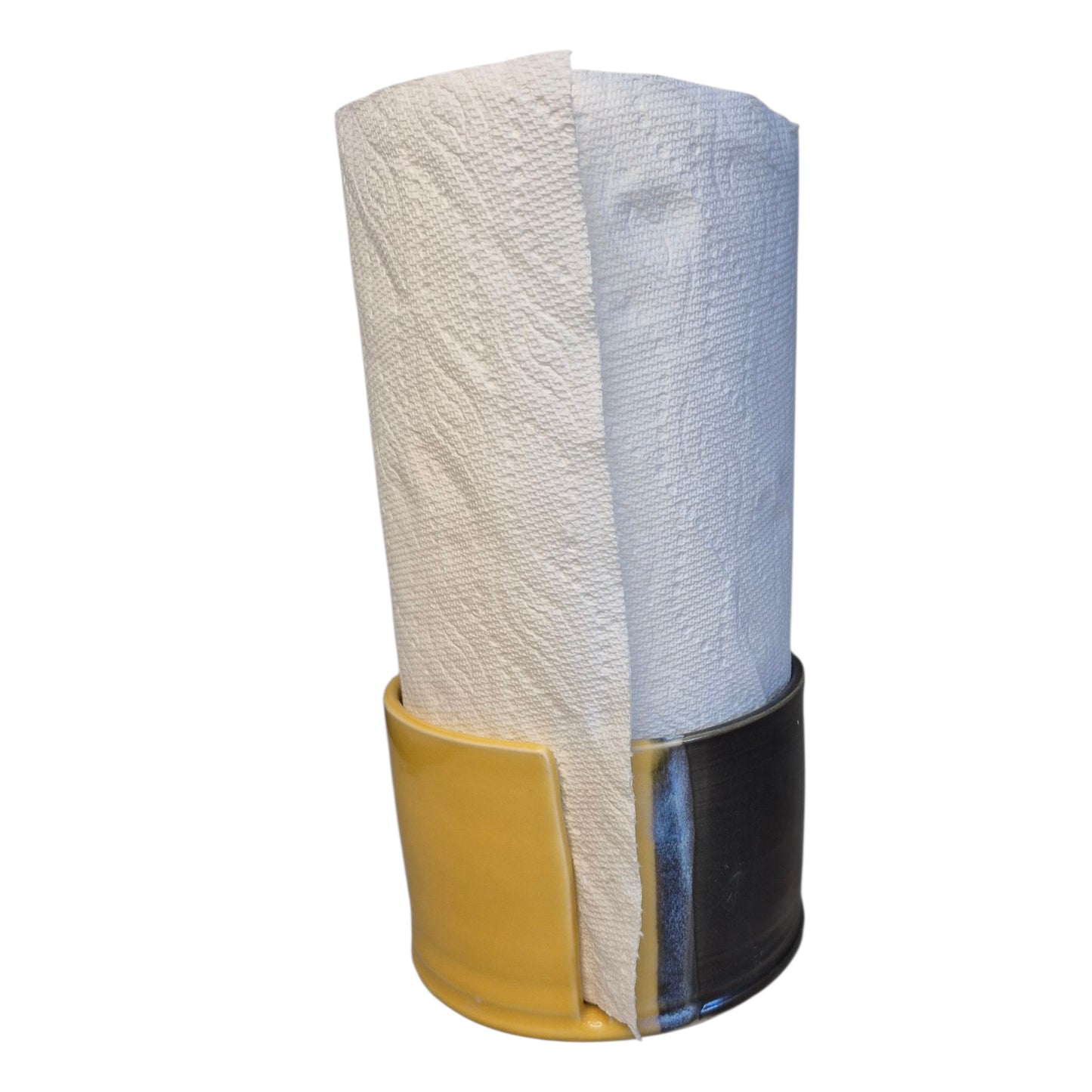 Handmade Ceramic Paper Towel Holder