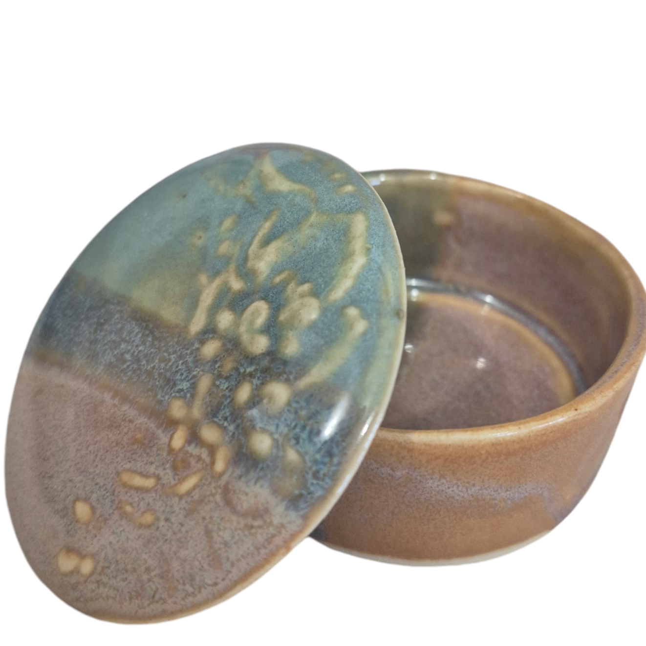 Handmade Round Trinket Box