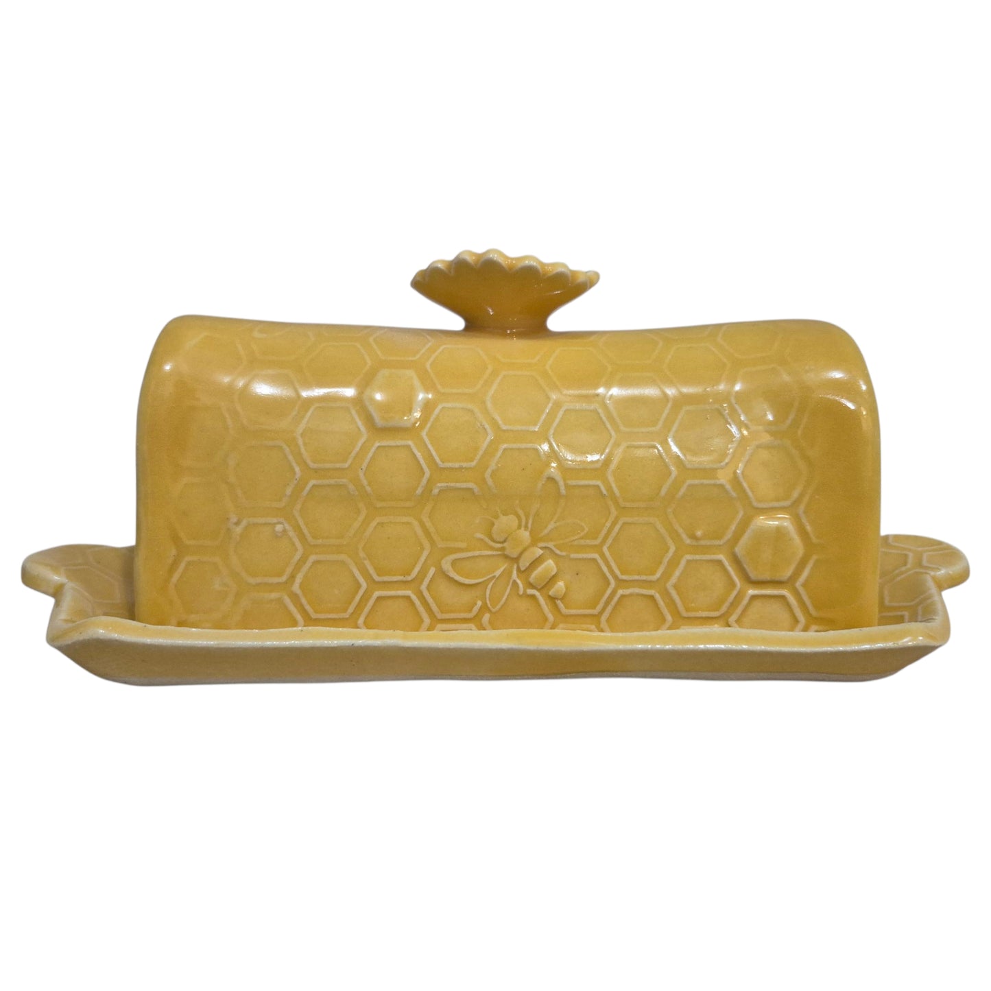 Sunflower butter dish