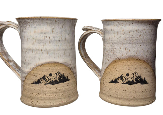 Pair of Mountain Mugs