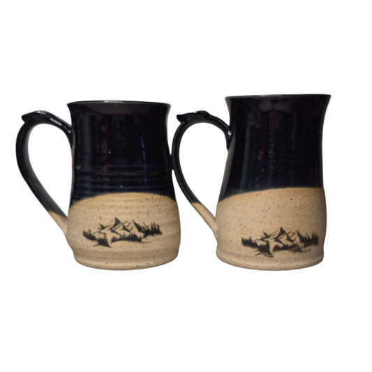Pair of Mountain Mugs