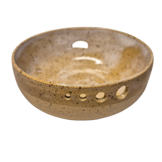 Handmade Farmhouse Herb Stipper and Egg Yolk Separator bowl