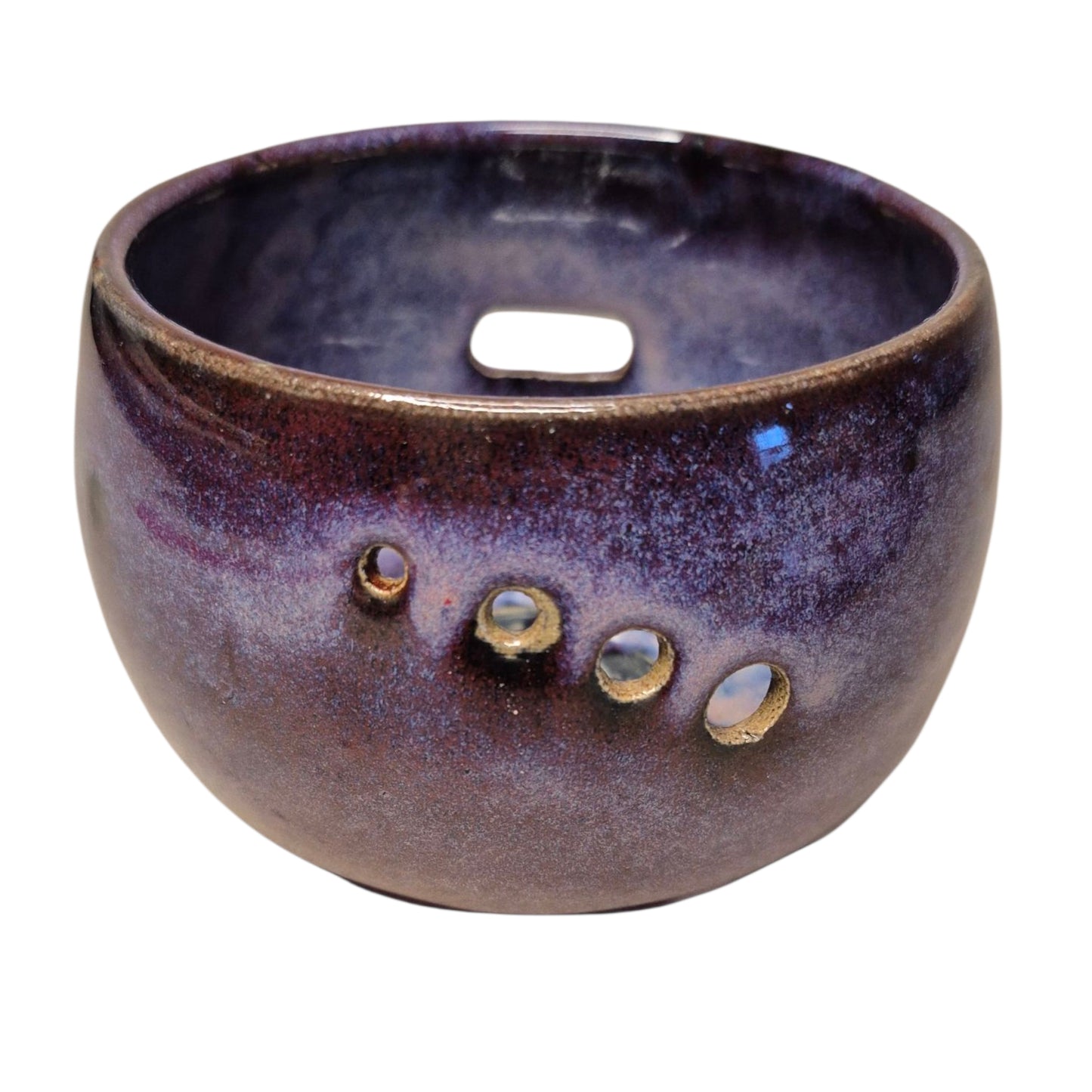 Handmade Herb Stripper and Egg Yolk Seperator Bowl