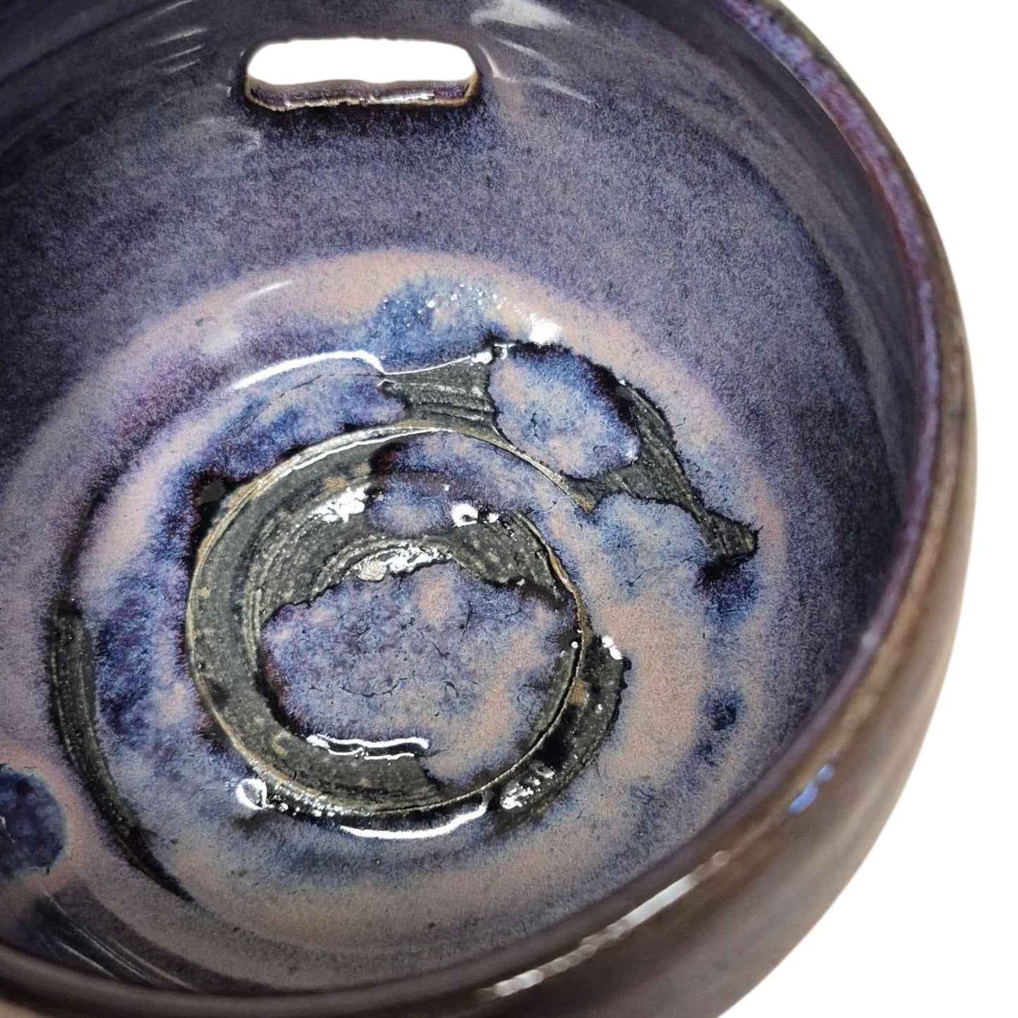 Handmade Herb Stripper and Egg Yolk Seperator Bowl