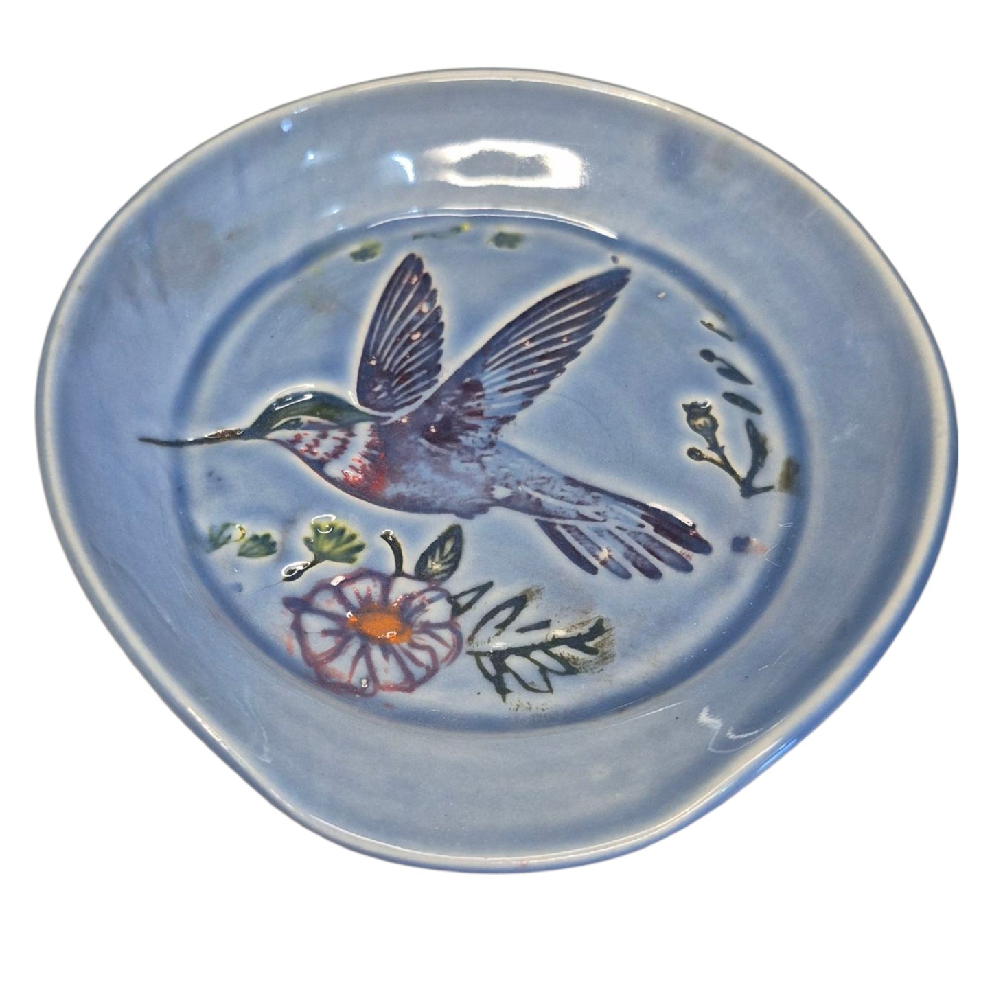 Handmade Hummingbird Spoon Rest