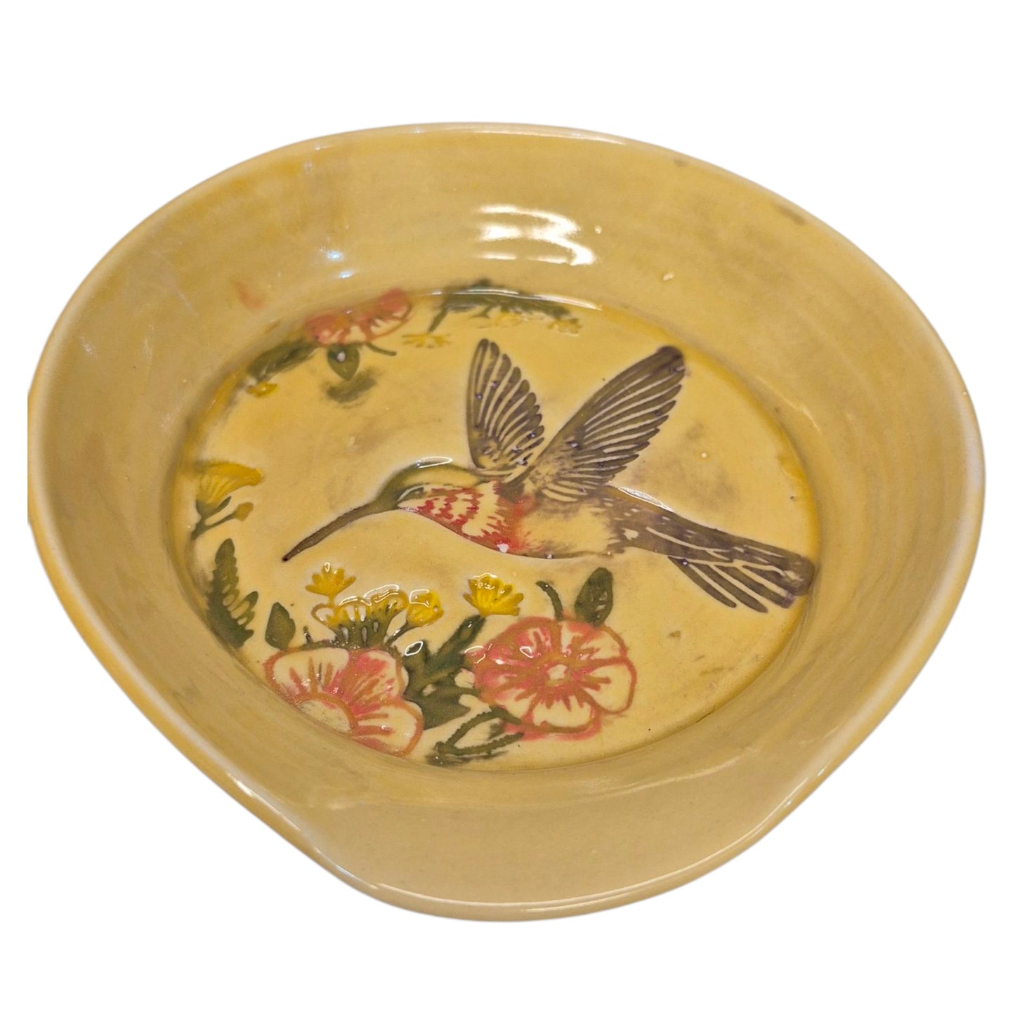 Handmade Hummingbird Spoon Rest