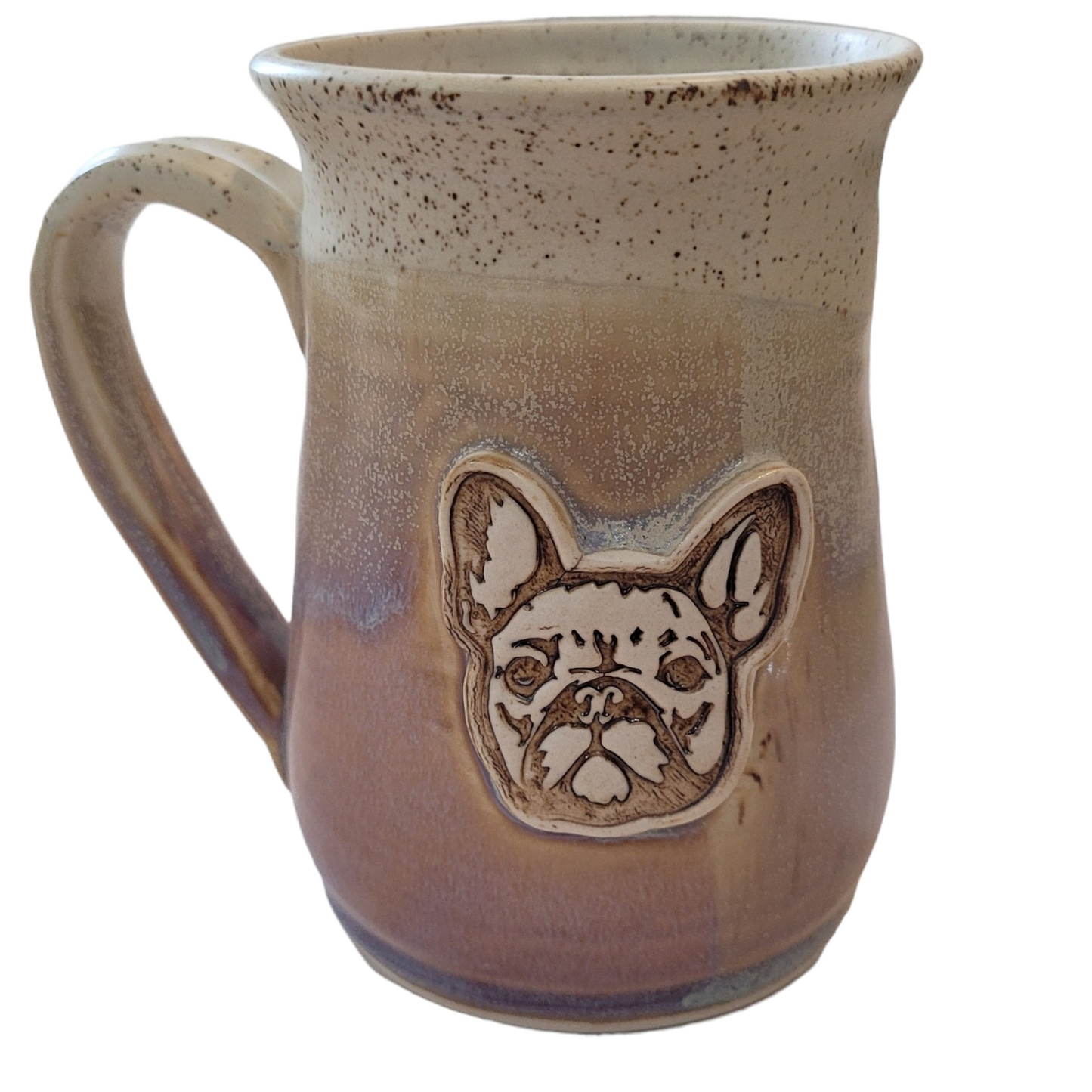 Handmade Ceramic French Bulldog Mug