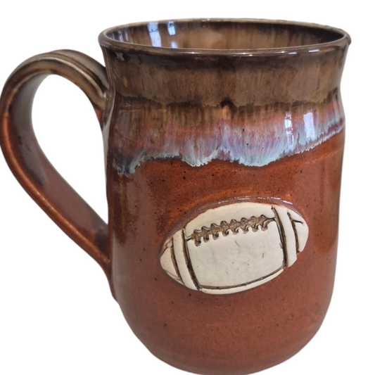 Handmade Football mug