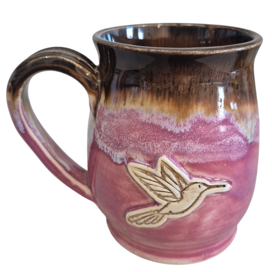 Handmade Hummingbird Mug