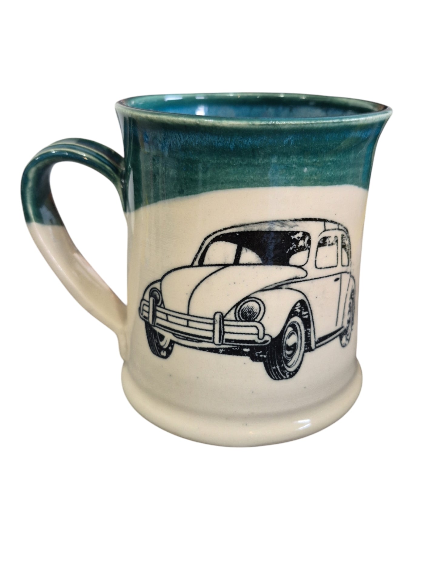 Handmade Volkswagen Bug / Beetle Mug