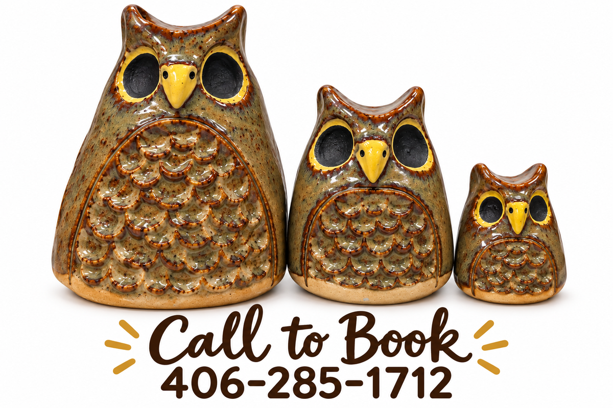 Stacking Owls Handbuilding Class