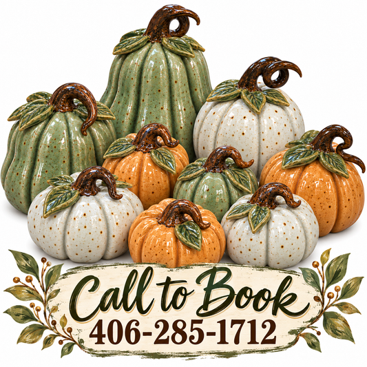 Pinch Pot Pumpkins!